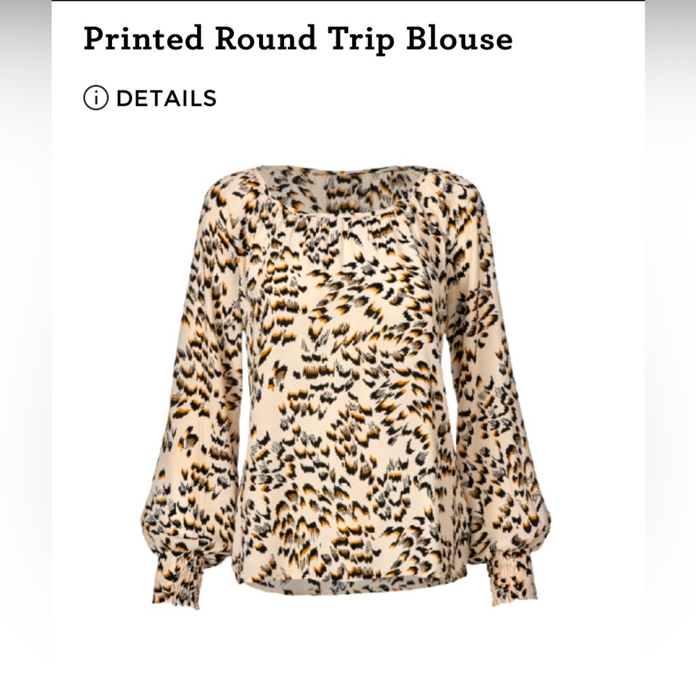 CAbi Round Trip Blouse—NEW